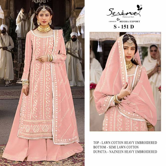 S 151 By Serine Colors Pakistani Suit Catalog